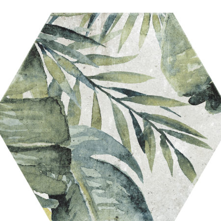 Amazonia Hexag Tropic Emerald